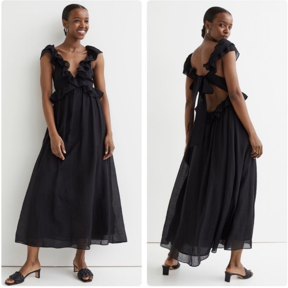 H&M Ruffled Dress